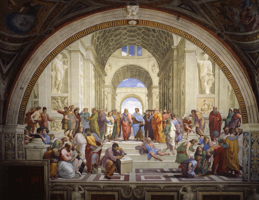 Pythagoras in Raphael's School of Athens