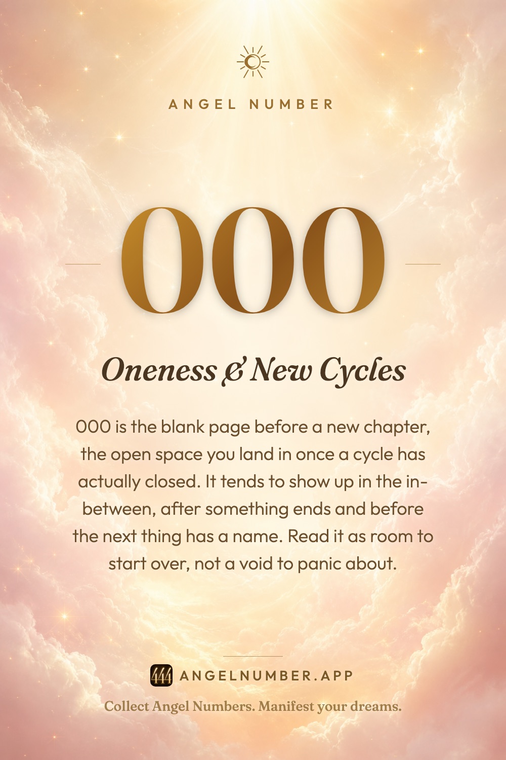 000 angel number meaning: Oneness & New Cycles