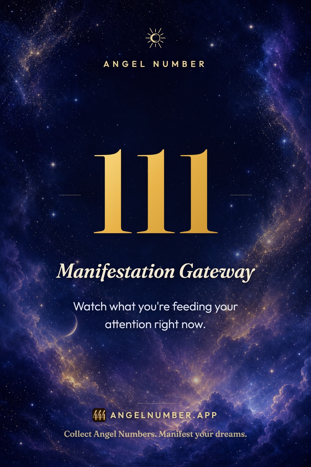 111 angel number meaning