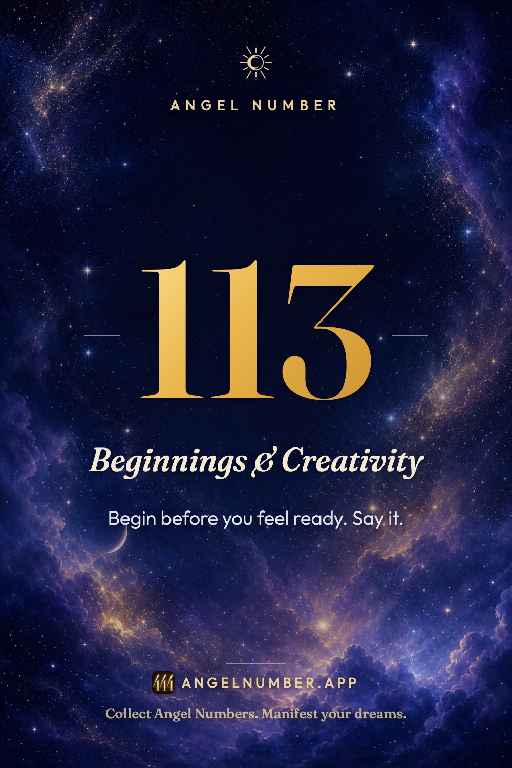 113 angel number meaning
