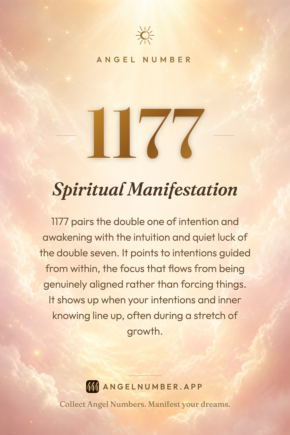 1177 angel number meaning: Spiritual Manifestation