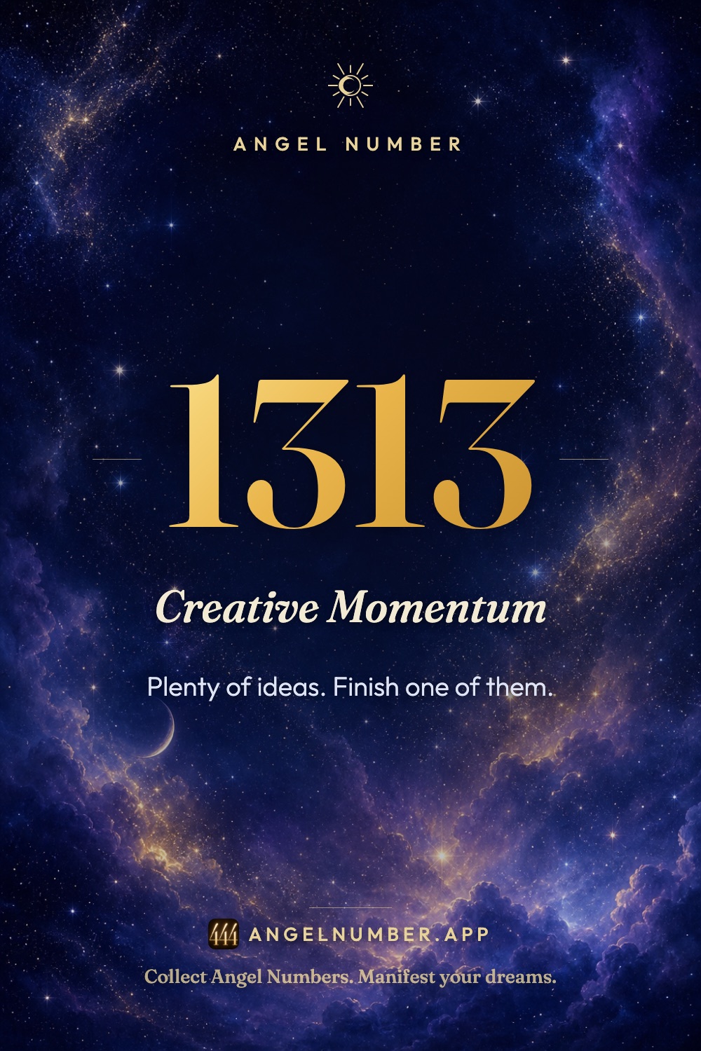 1313 angel number meaning