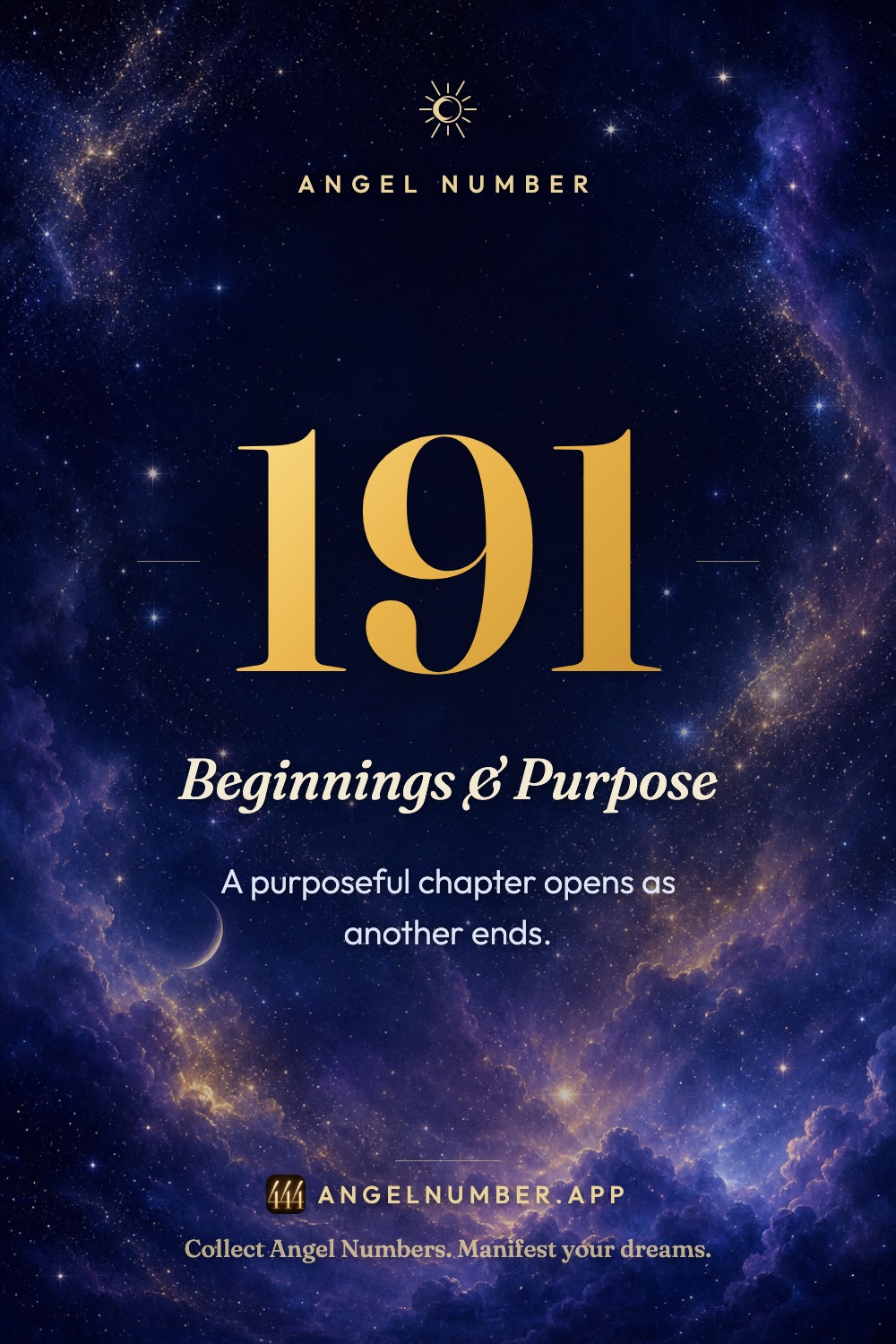 191 angel number meaning