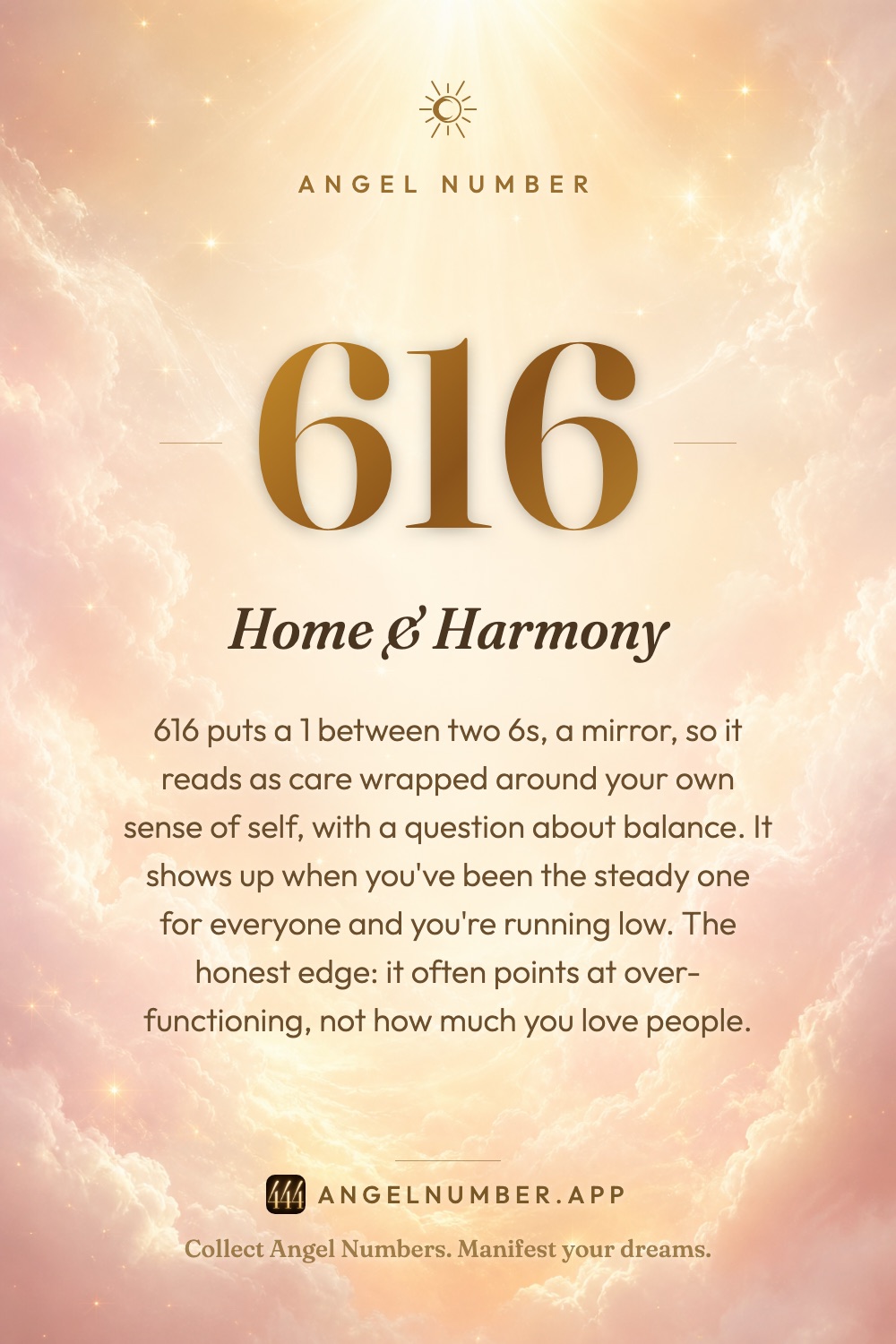 616 angel number meaning: Home & Harmony
