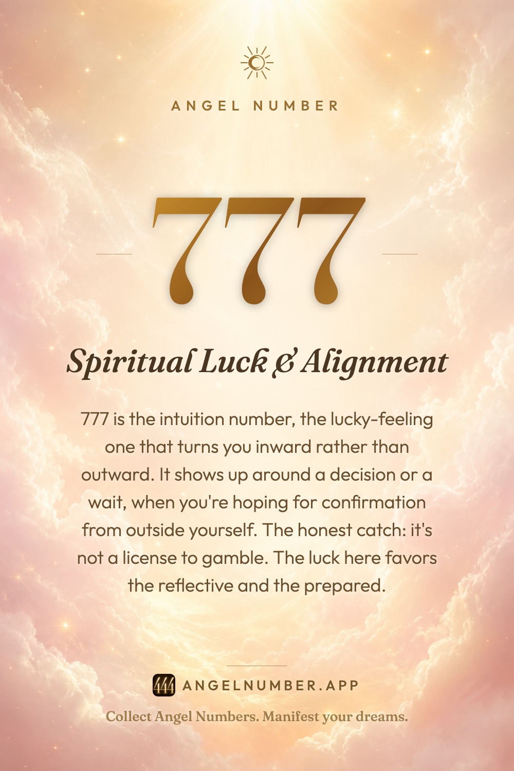 777 angel number meaning: Spiritual Luck & Alignment